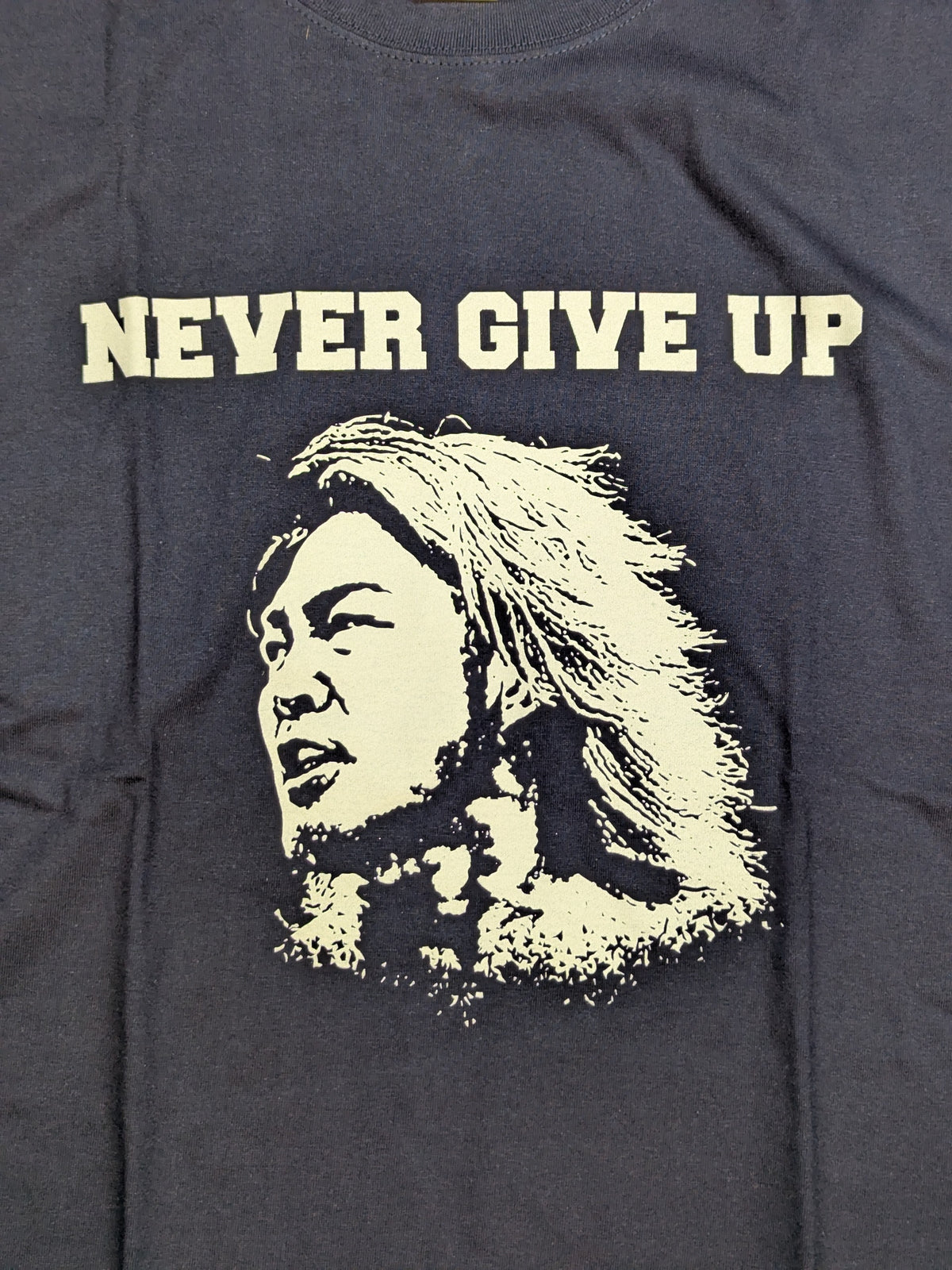棚橋弘至「NEVER GIVE UP」Tシャツ