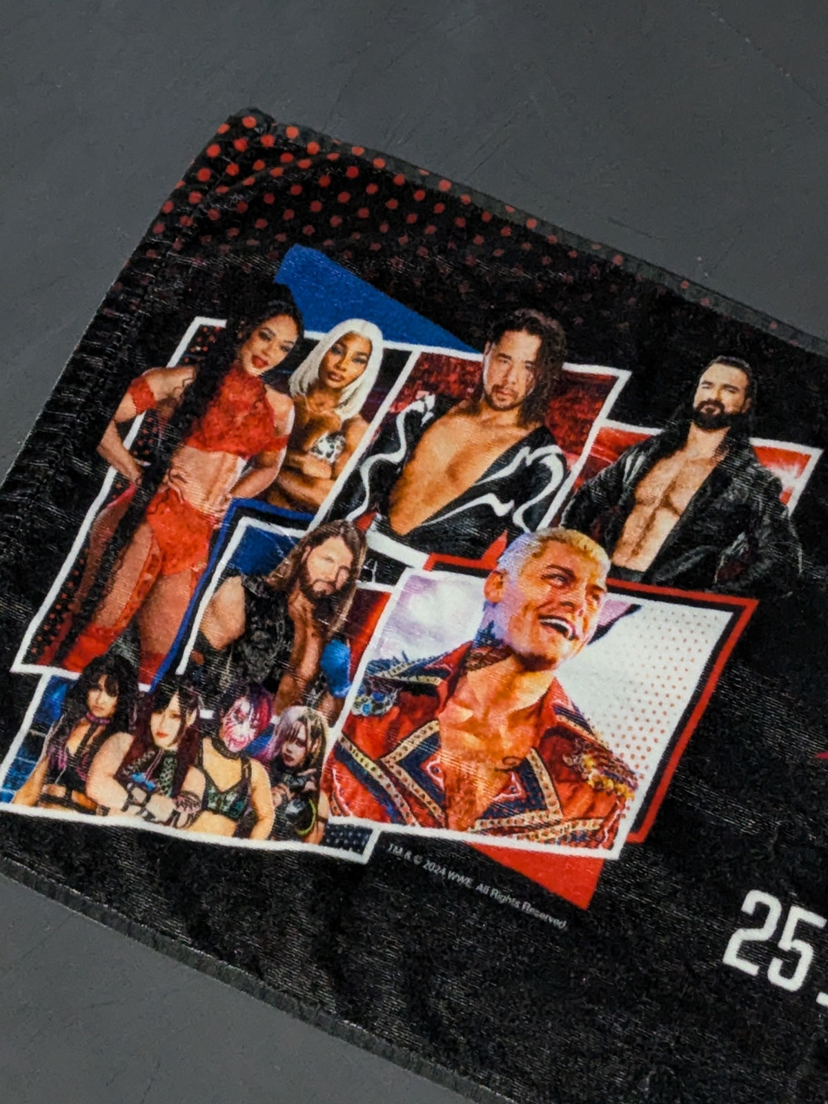WWE SUMMER TOUR 2024 日本公演 フェイスタオル(B)
