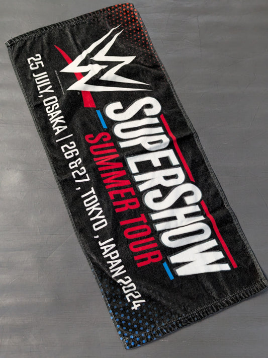 WWE SUMMER TOUR 2024 Japan Show Face Towel (A)
