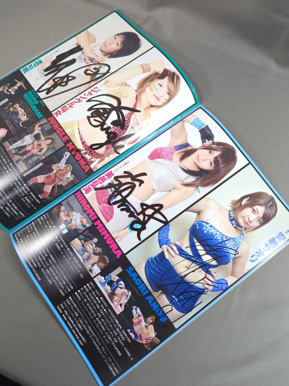 【12選手直筆サイン入り】STARDOM OFFICIAL GUIDE BOOK Vol.83