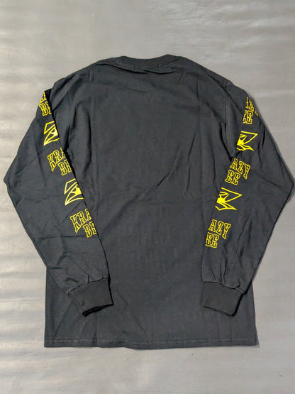 RIZIN×KRAZY BEE ロングTシャツ(ブラック)