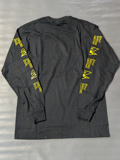 RIZIN×KRAZY BEE Long T-Shirt (Black)