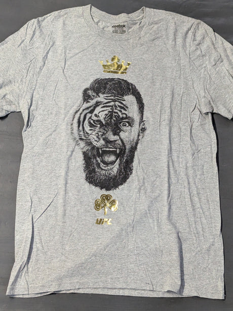 コナー・マクレガー UFC×Reebok Tシャツ(グレー)