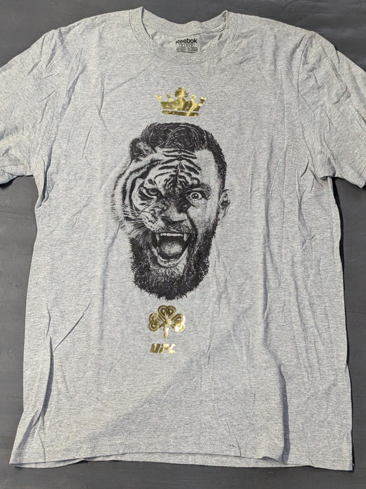 Conor McGregor UFC×Reebok T-shirt (Gray)