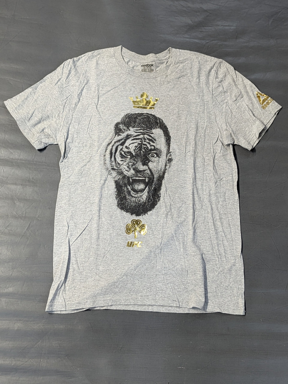 Conor McGregor UFC×Reebok T-shirt (Gray)