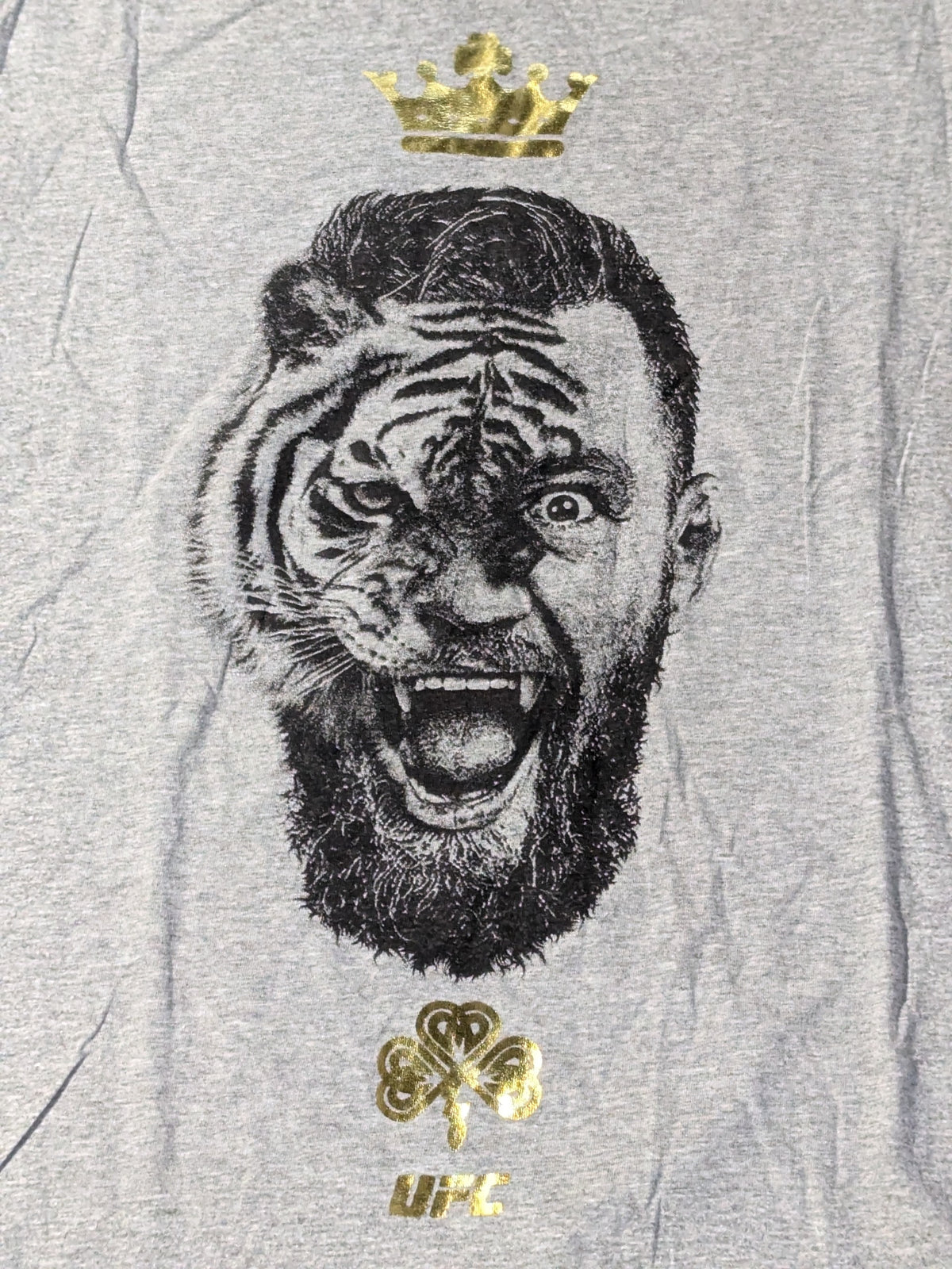 Conor McGregor UFC×Reebok T-shirt (Gray)