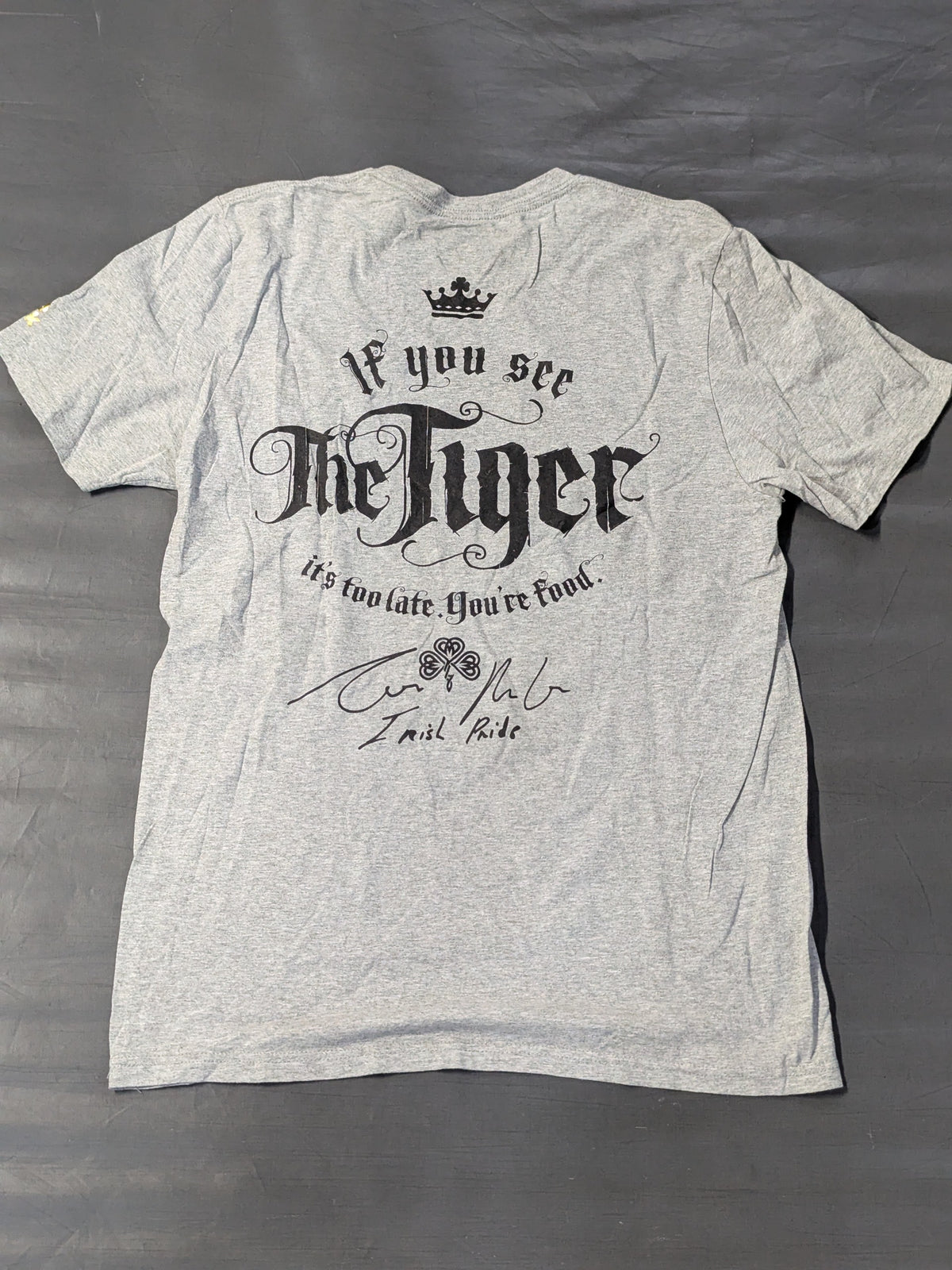 Conor McGregor UFC×Reebok T-shirt (Gray)