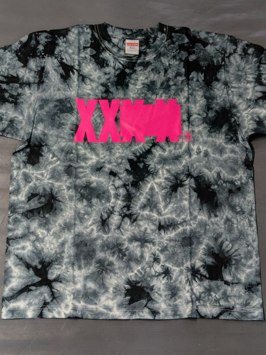 T-Hawk 'X-LAB3 BASIC' T-shirt (Gray × Tie-dye)
