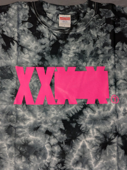 T-Hawk 'X-LAB3 BASIC' T-shirt (Gray × Tie-dye)
