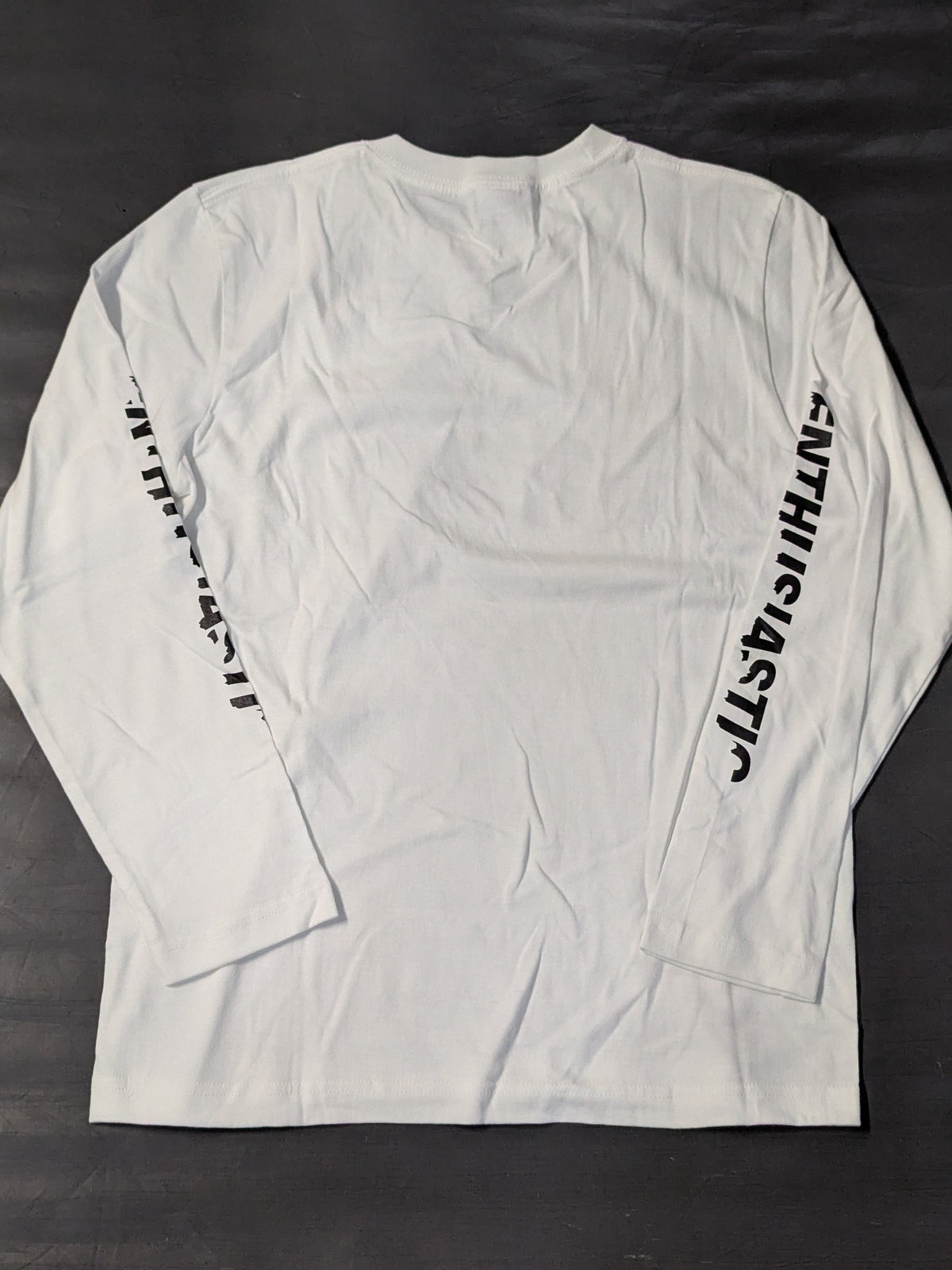 GLEAT ロゴ ロングTシャツ(ホワイト)