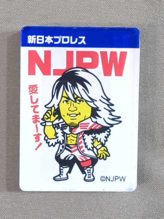 Hiroshi Tanahashi  New Japan Pro Wrestling  COLLECTION Acrylic Magnet