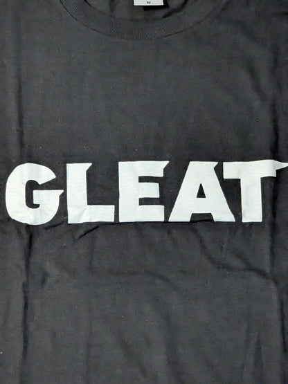 GLEAT ロゴ Tシャツ(ブラック)