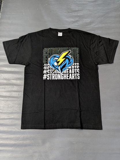 #STRONGHEARTS Logo T-shirt (Black)