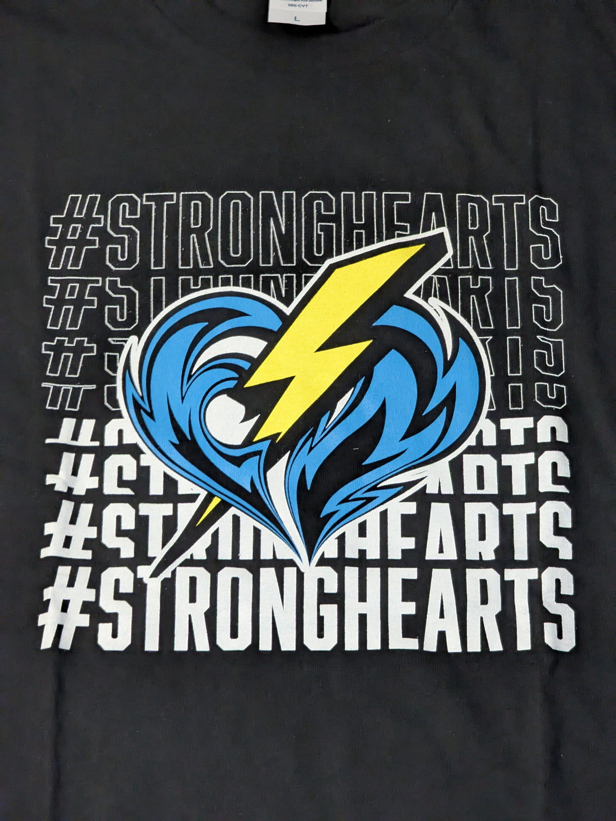 #STRONGHEARTS Logo T-shirt (Black)
