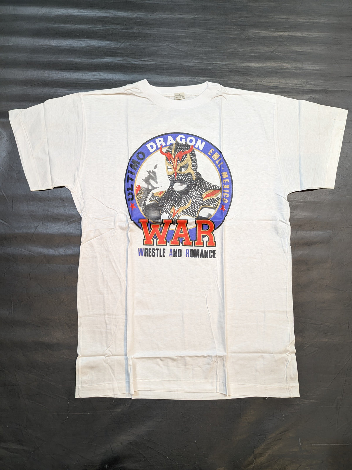 ウルティモ・ドラゴン「WAR」ピクチャーTシャツ