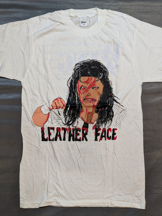 レザーフェイス イラストTシャツ