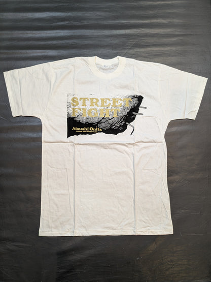 大仁田厚「STREET FIGHT」Tシャツ(ホワイト)