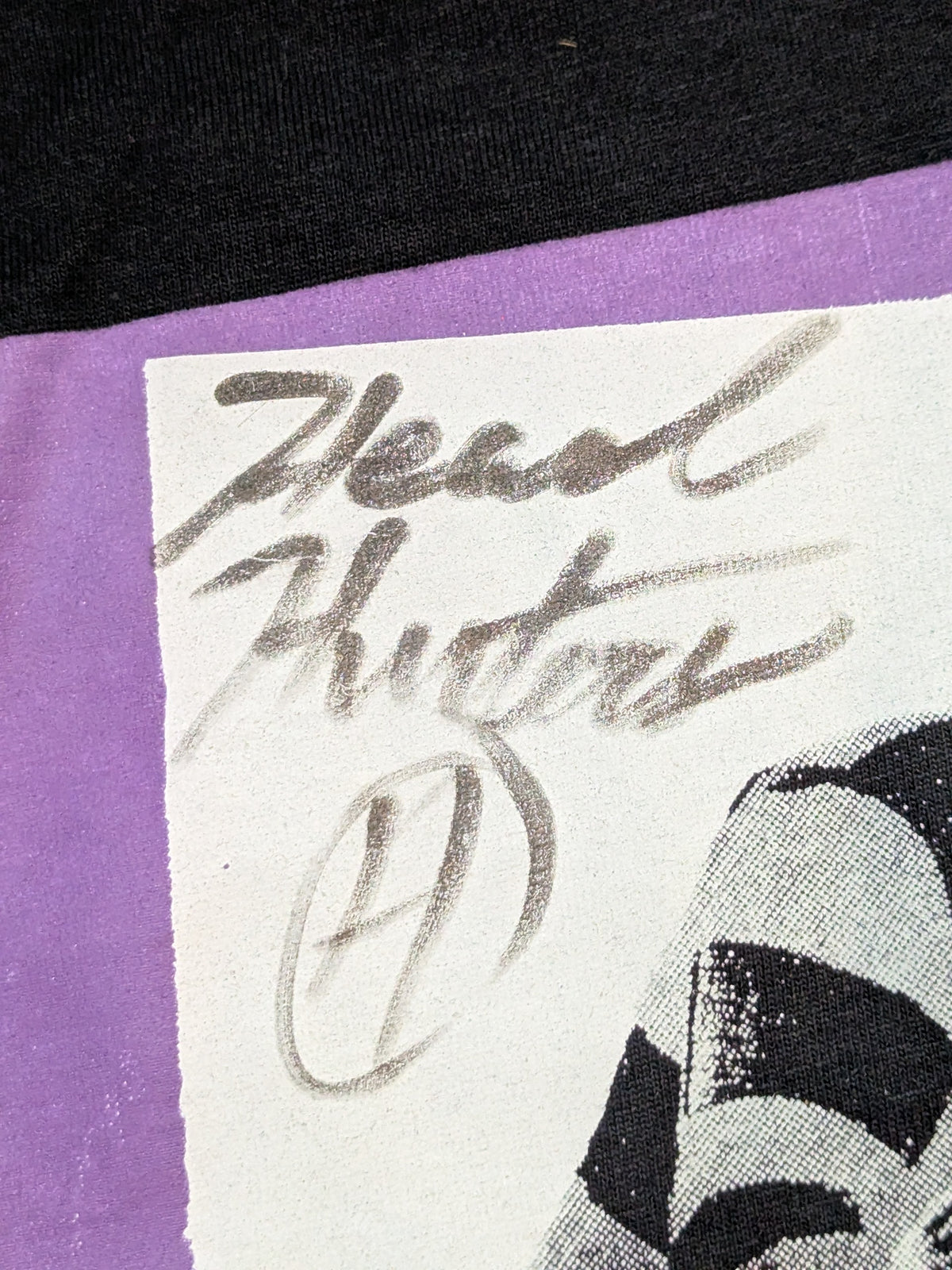 [2 fighters hand signed autograph ] Victor Quiñones & Freddy Krueger & Crypto Keeper Picture T-Shirts