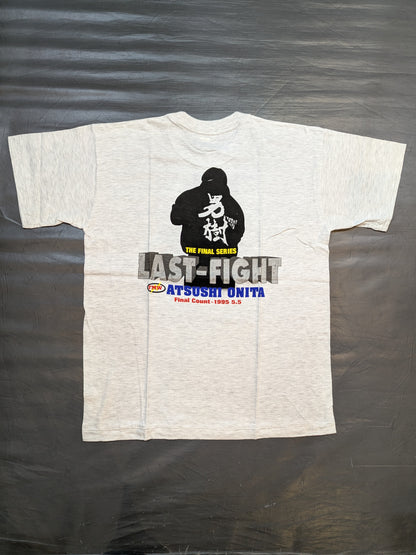 大仁田厚「THE FINAL SERIES LAST-FIGHT」Tシャツ(男樹シルエット / グレー)