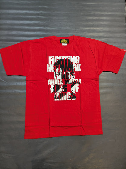 前田日明「KING OF KINGS」Tシャツ(レッド)