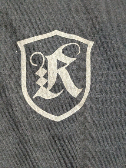 RINGS ワンポイントエンブレムTシャツ③(ブラック)