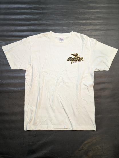 THE OUTSIDER ワンポイントロゴTシャツ(ホワイト)