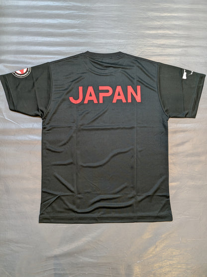 極真 Tシャツ③(ドライ生地 / ブラック)