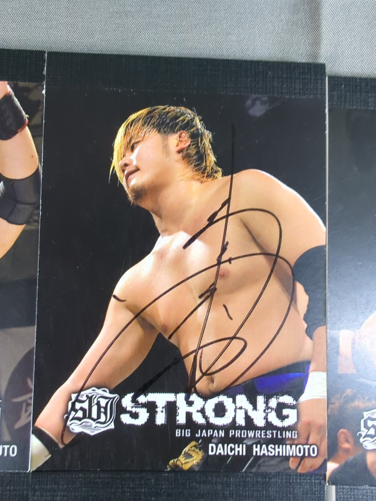 【2選手直筆サイン入り】大日本プロレス ミニメモ帳セット