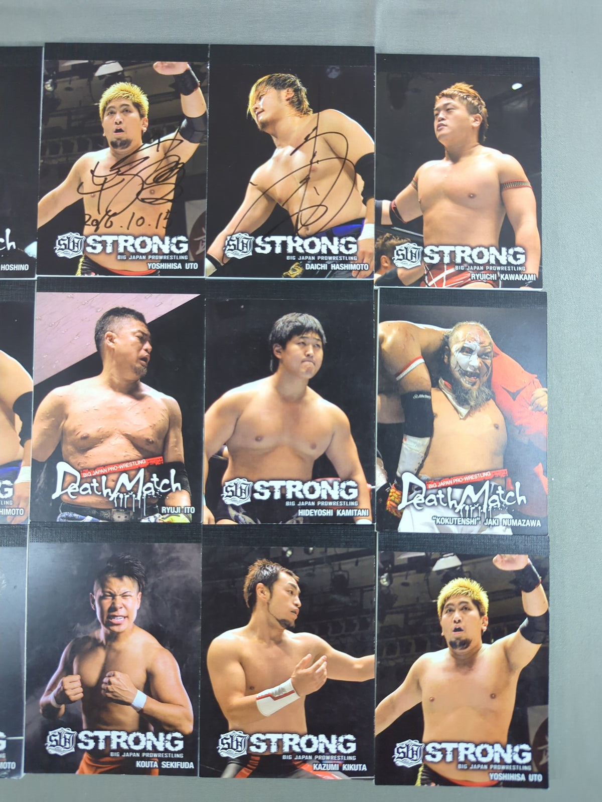 【2選手直筆サイン入り】大日本プロレス ミニメモ帳セット
