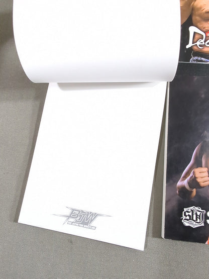 【2選手直筆サイン入り】大日本プロレス ミニメモ帳セット