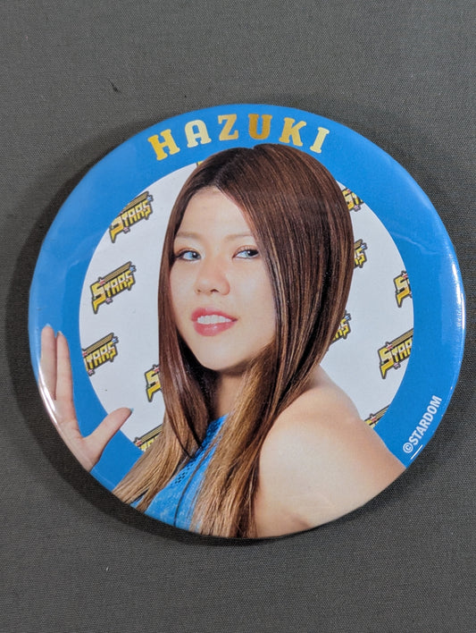 Hazuki Stardom Trading BIG PinBack button  2023