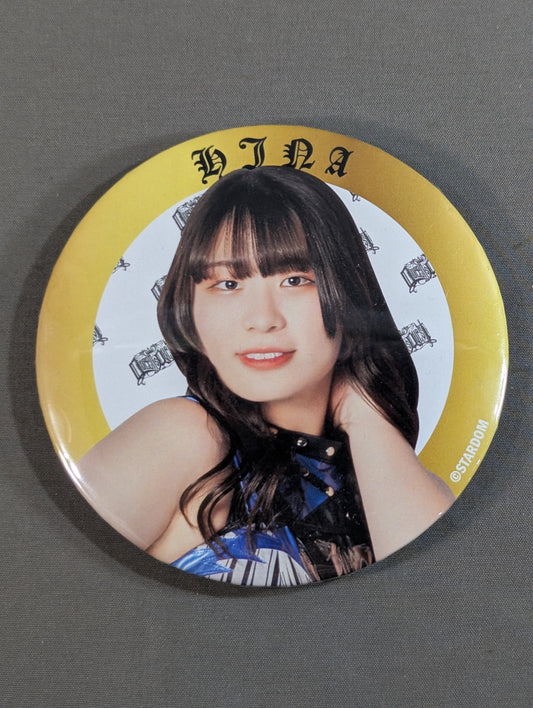 HINA Stardom Trading BIG PinBack button 2023