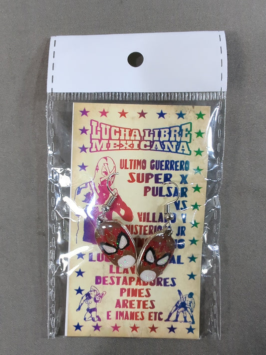 Hechicero Mask-Style Earrings