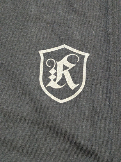 RINGS ワンポイントエンブレムTシャツ④(ブラック)