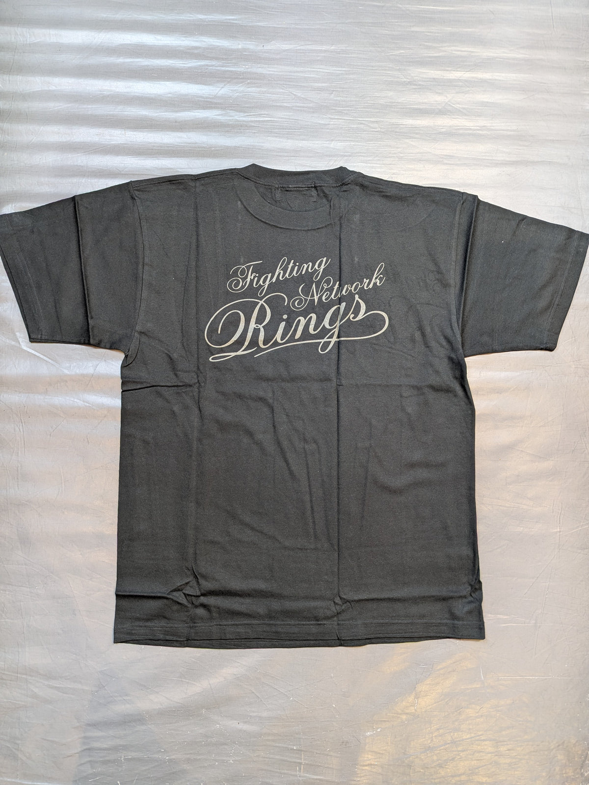RINGS ワンポイントエンブレムTシャツ④(ブラック)