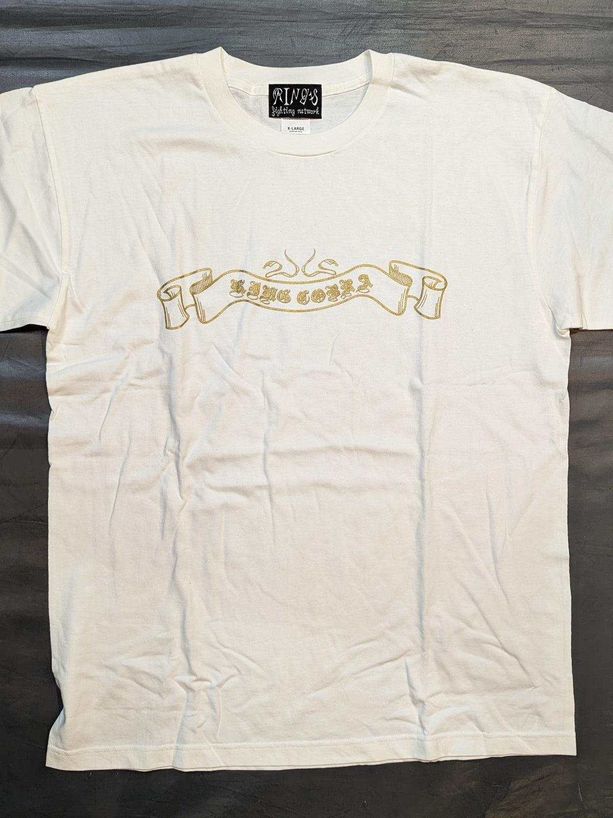 THE OUTSIDER× KING COBRA T-shirt (White)