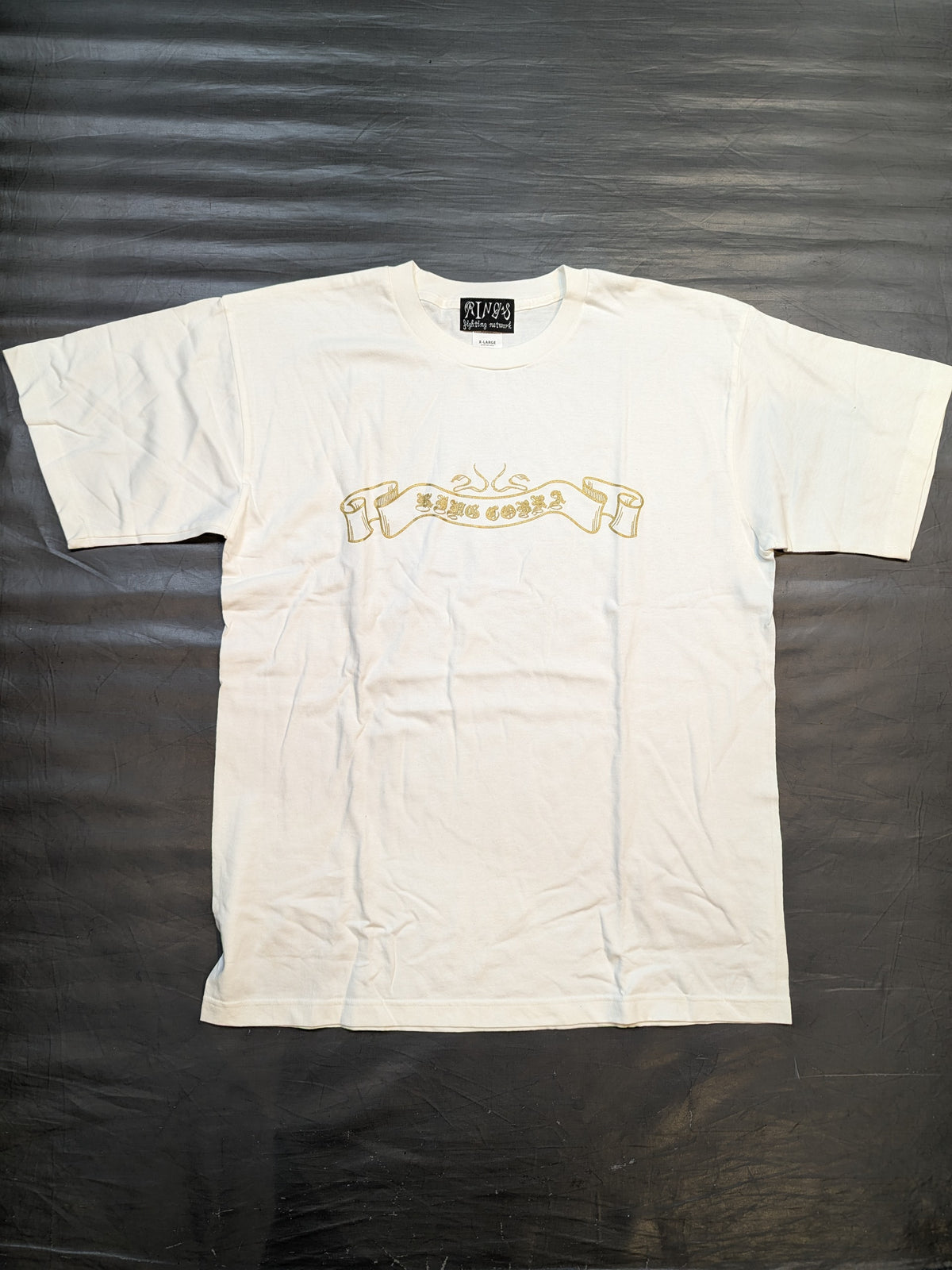 THE OUTSIDER× KING COBRA T-shirt (White)