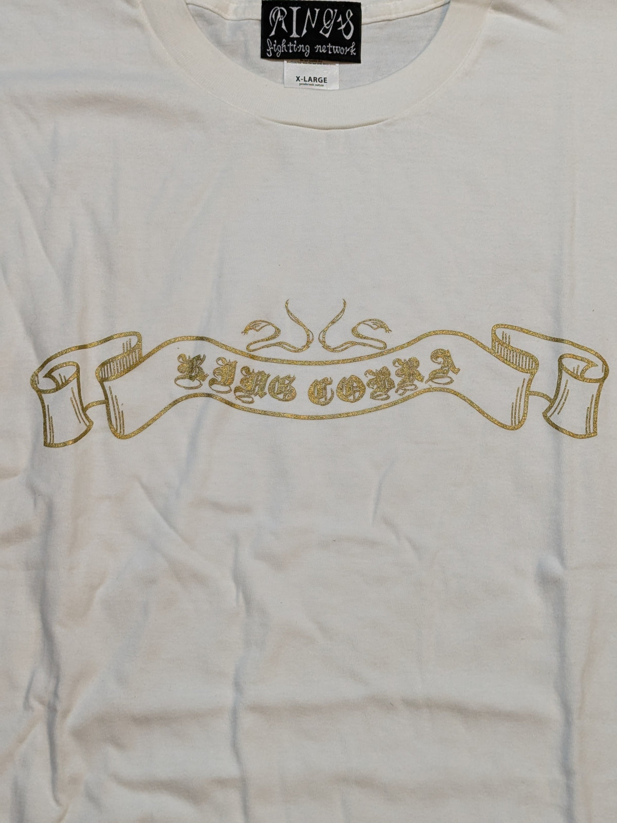 THE OUTSIDER× KING COBRA T-shirt (White)