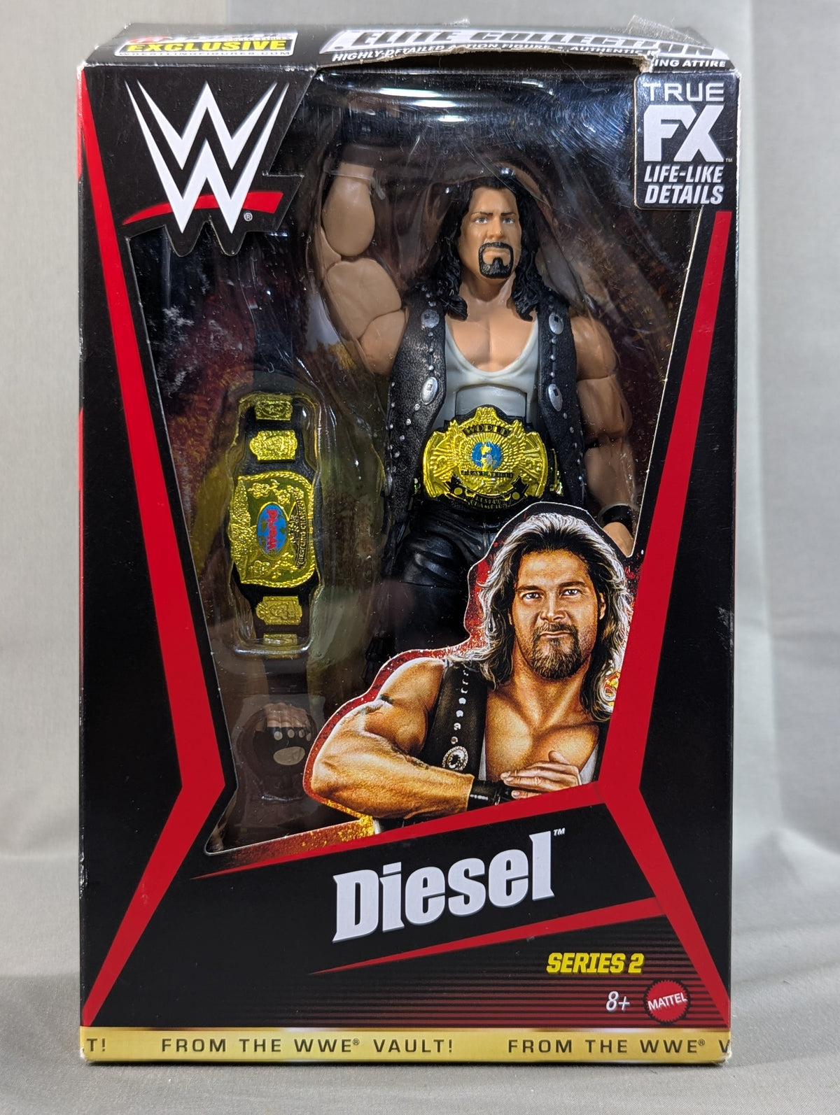 ★Ringside Collectibles★ ディーゼル(ブラックバイカーベスト)