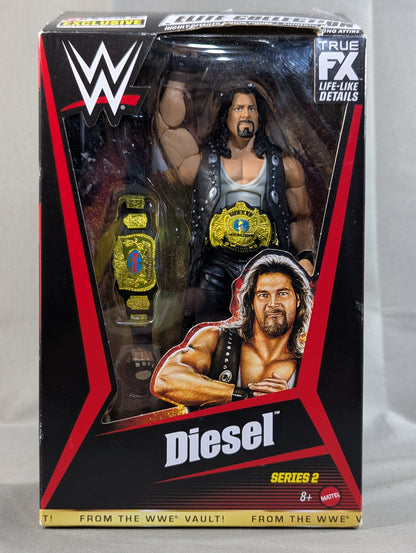 ★Ringside Collectibles★ ディーゼル(ブラックバイカーベスト)