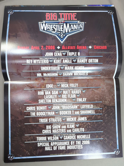 WRESTLE MANIA 22