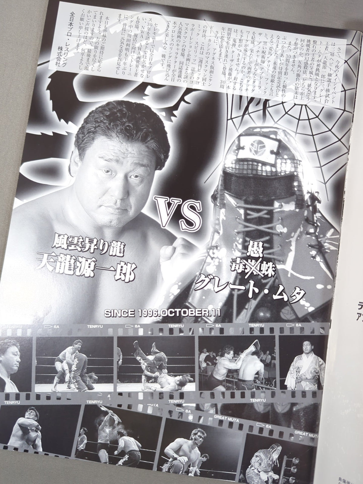 ★ Tenryu vs Muta Triple Crown Match ★ 2002 Ōdo 30 Giant Battle at Budokan Final