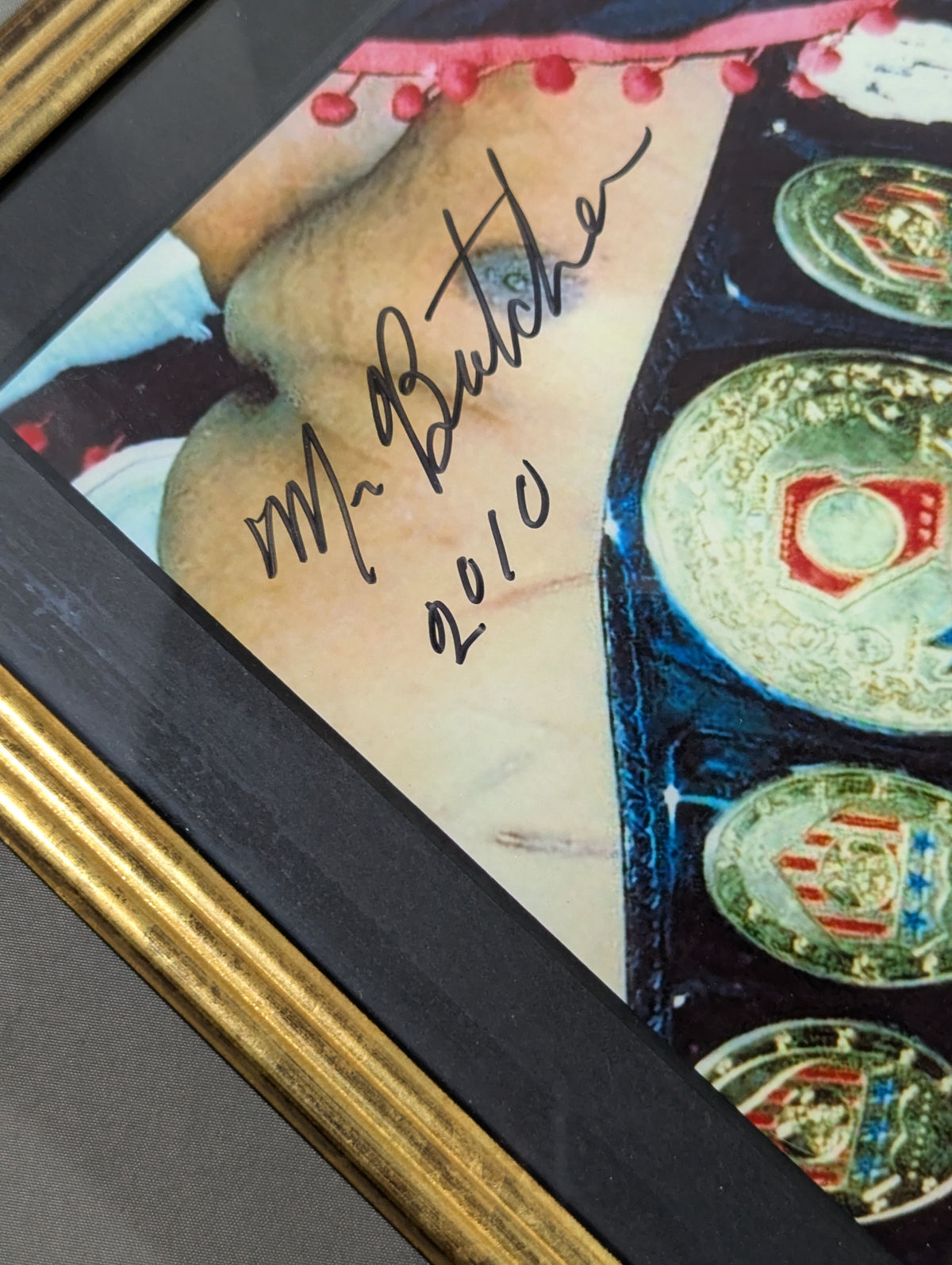 Abdullah the Butcher hand signed autograph framed photo