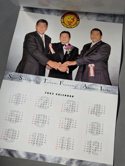 新日本プロレス 2003年カレンダー