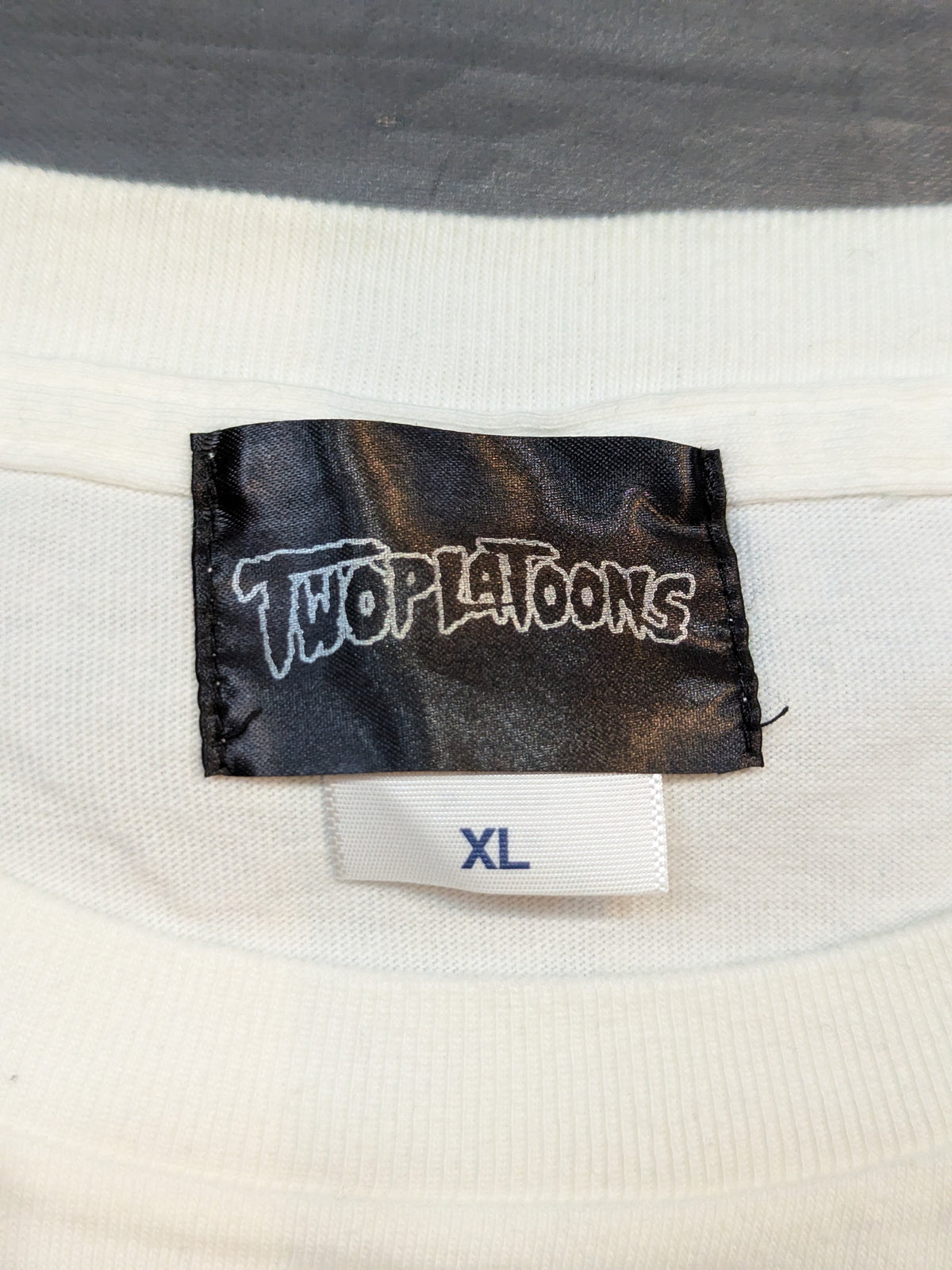 Great  Muta× TWOPLATOONS Collaboration T-Shirt (Black × Gold Paint)
