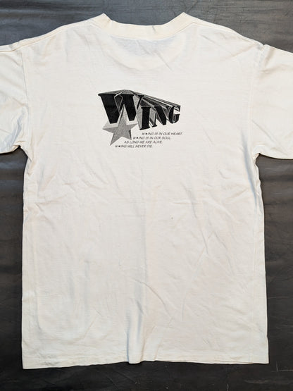W★ING Logo T-Shirt (2) (White)