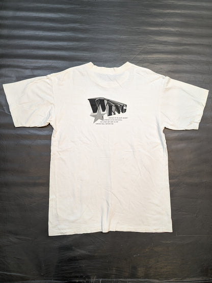 W★ING Logo T-Shirt (2) (White)