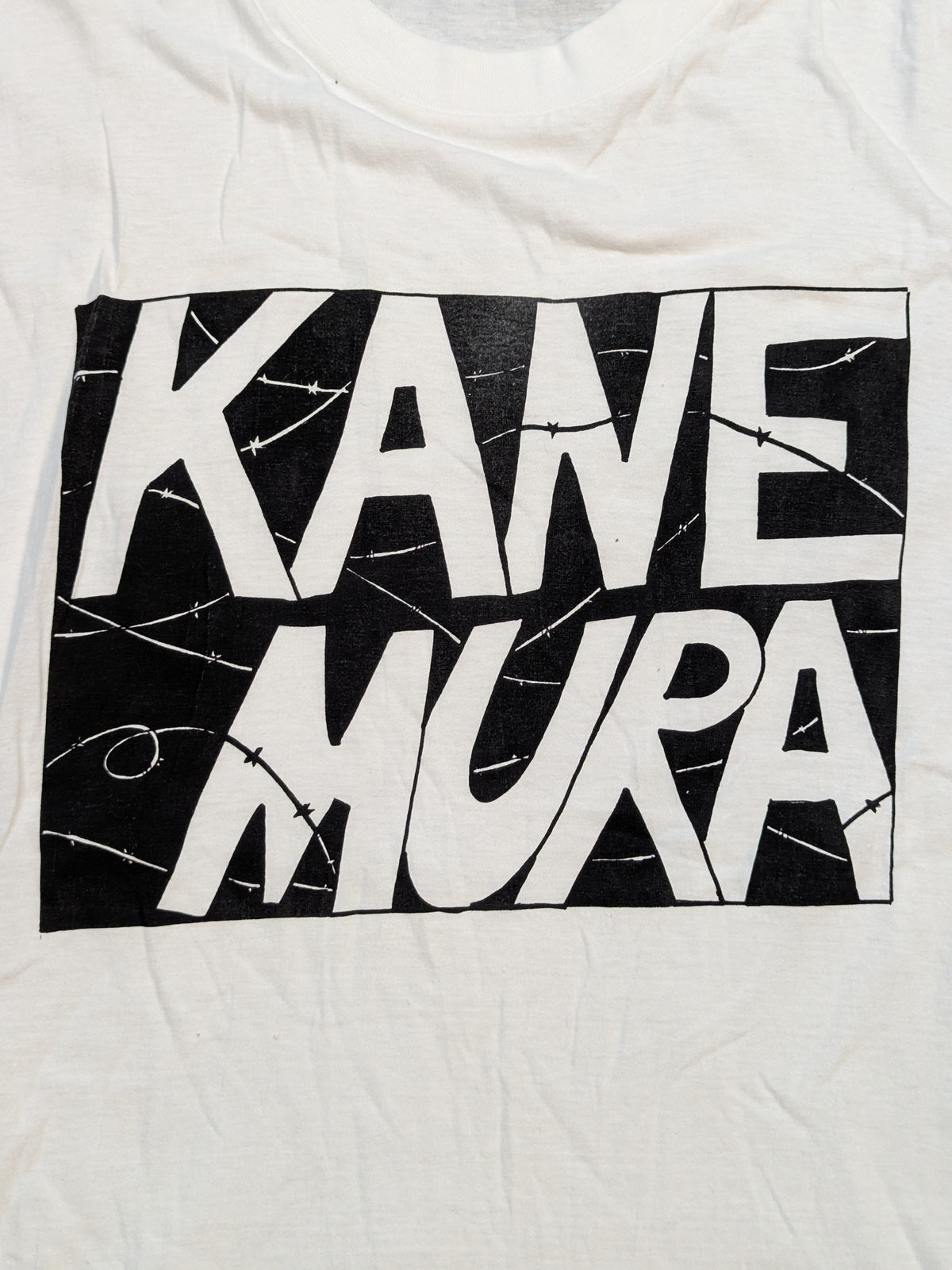 W★ING Kanemura (Kanemura Kintaro) "KANEMURA" T-shirt (2)