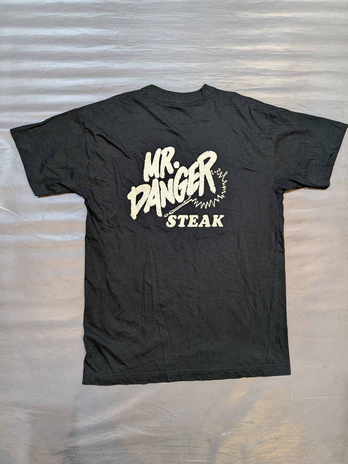 Mitsuhiro Matsunaga "MR. DANGER STEAK" T-shirt (Black)