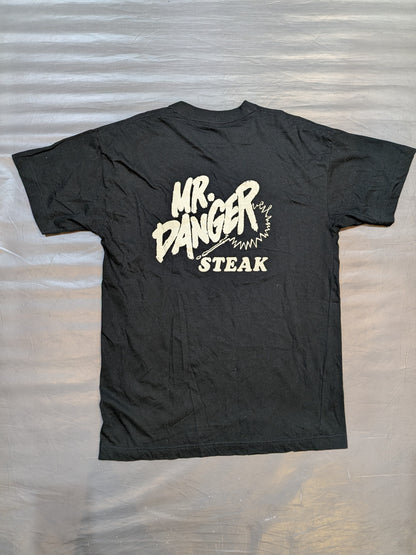 Mitsuhiro Matsunaga "MR. DANGER STEAK" T-shirt (Black)